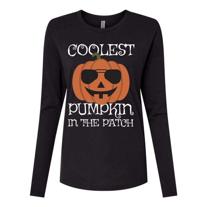 Coolest Pumpkin In The Patch Halloween Cute Gift Womens Cotton Relaxed Long Sleeve T-Shirt