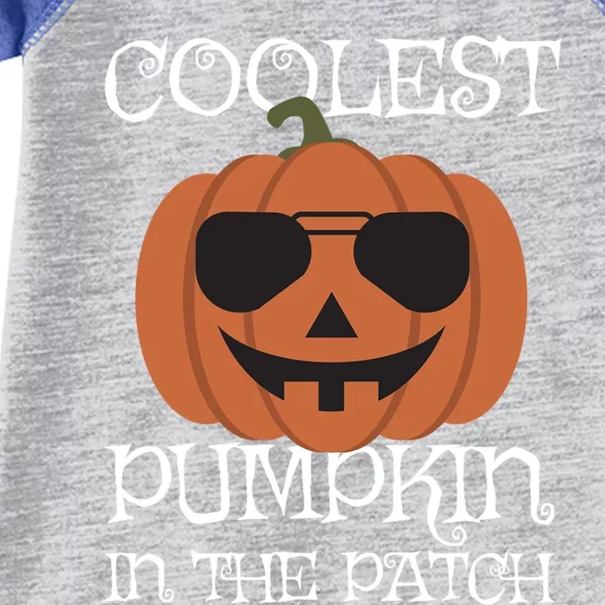 Coolest Pumpkin In The Patch Halloween Cute Gift Infant Baby Jersey Bodysuit