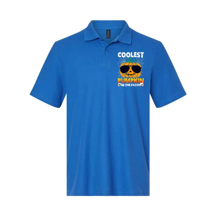 Coolest Pumpkin In The Patch Halloween Great Gift Softstyle Adult Sport Polo