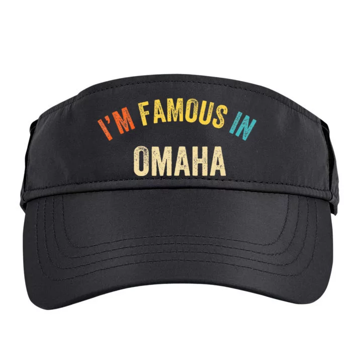 City Pride IM Famous In Omaha Adult Drive Performance Visor