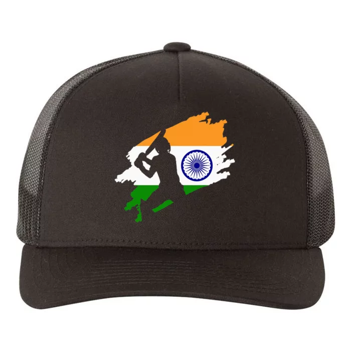 Cricket Patriotic India Sports Jersey Yupoong Adult 5-Panel Trucker Hat