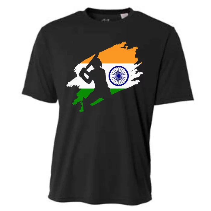 Cricket Patriotic India Sports Jersey Cooling Performance Crew T-Shirt