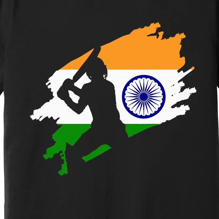 Cricket Patriotic India Sports Jersey Premium T-Shirt