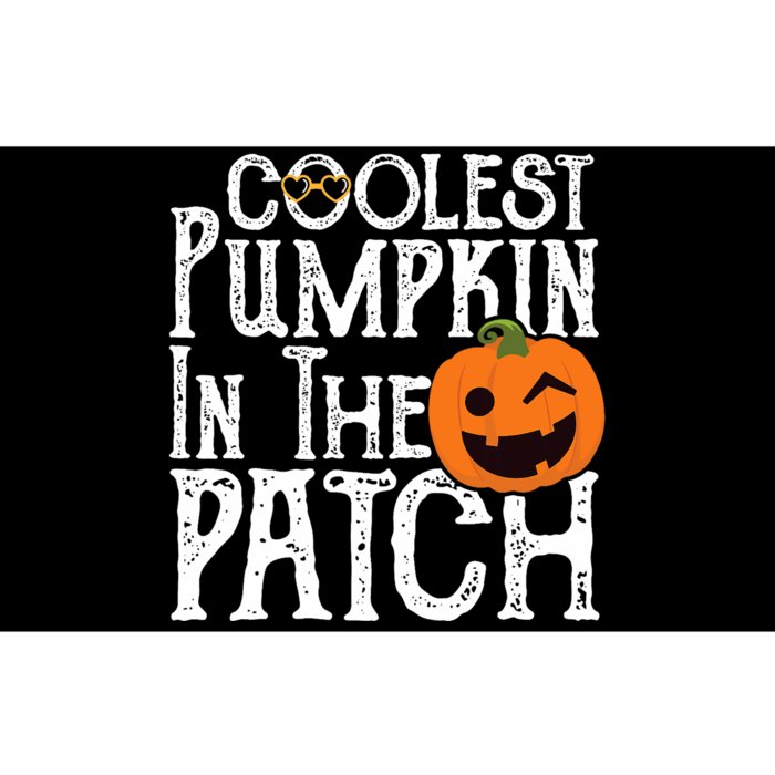 Coolest Pumpkin In The Patch Halloween Bumper Sticker