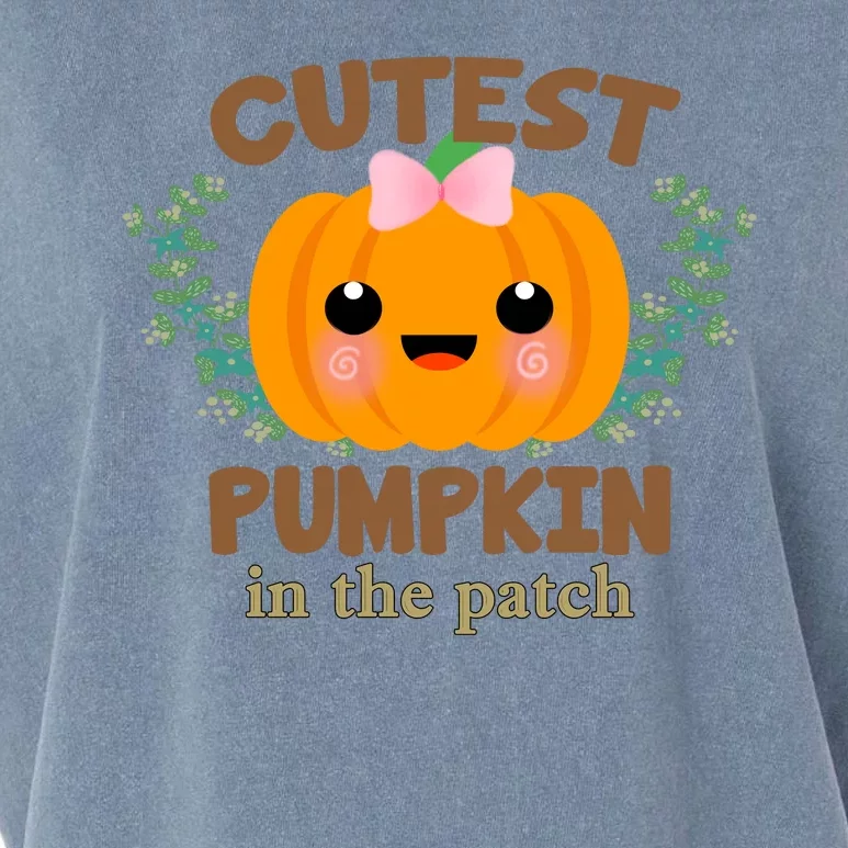 Cutest Pumpkin In The Patch October Garment-Dyed Women's Muscle Tee