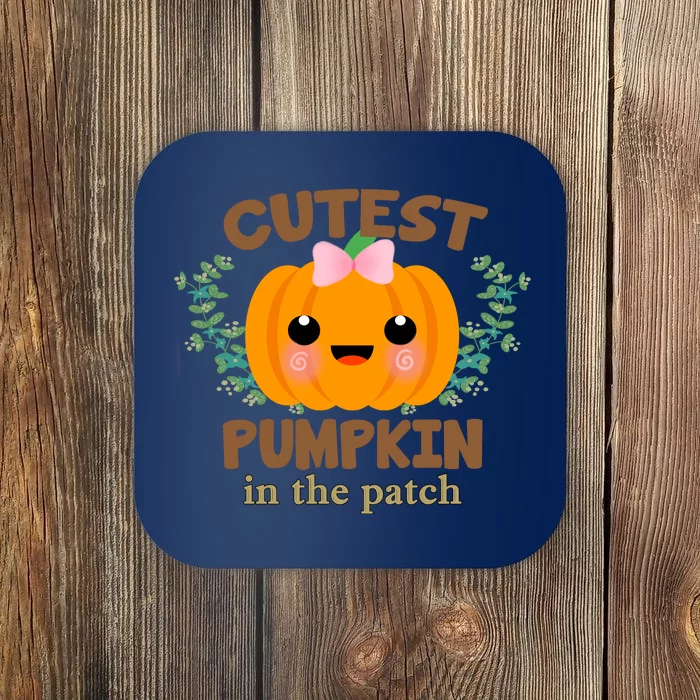 Cutest Pumpkin In The Patch October Coaster