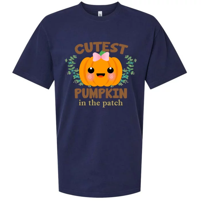 Cutest Pumpkin In The Patch October Sueded Cloud Jersey T-Shirt