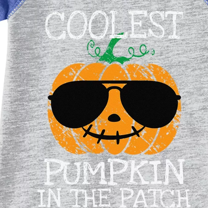 Coolest Pumpkin In The Patch Halloween Infant Baby Jersey Bodysuit