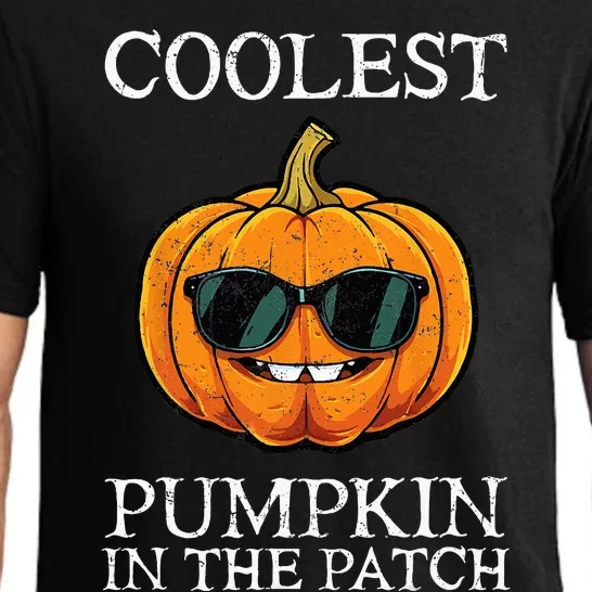 Coolest Pumpkin In The Patch Halloween Pajama Set