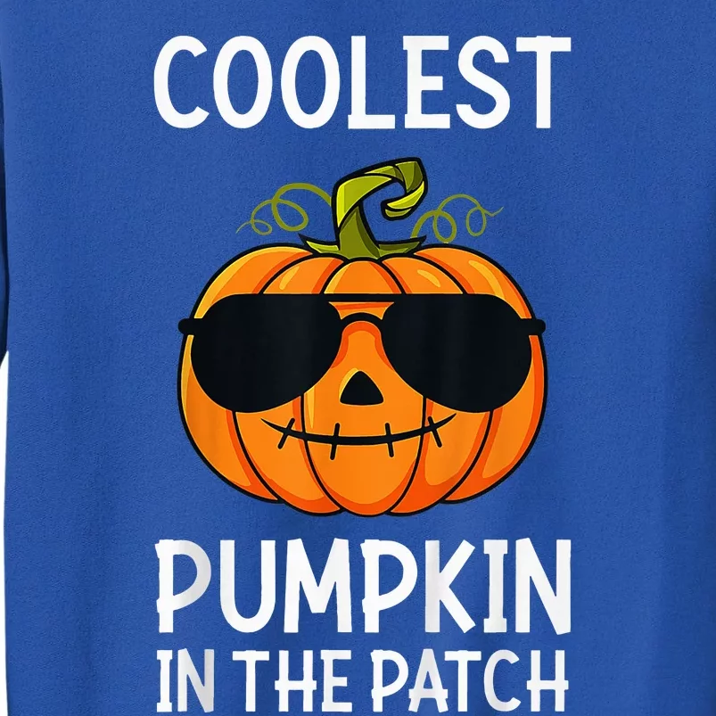 Coolest Pumpkin In The Patch Halloween Tall Sweatshirt