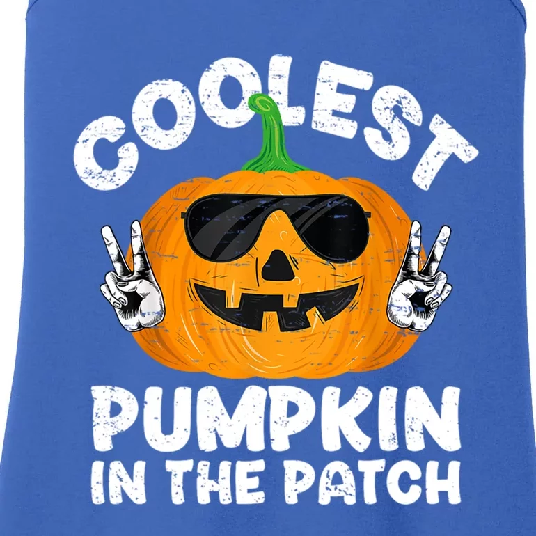 Coolest Pumpkin In The Patch Funny S Halloween Gift Ladies Essential Tank