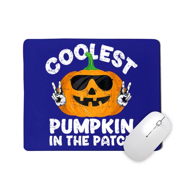 Coolest Pumpkin In The Patch Funny S Halloween Gift Mousepad