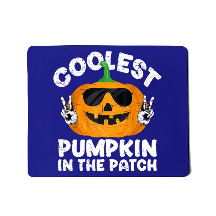 Coolest Pumpkin In The Patch Funny S Halloween Gift Mousepad