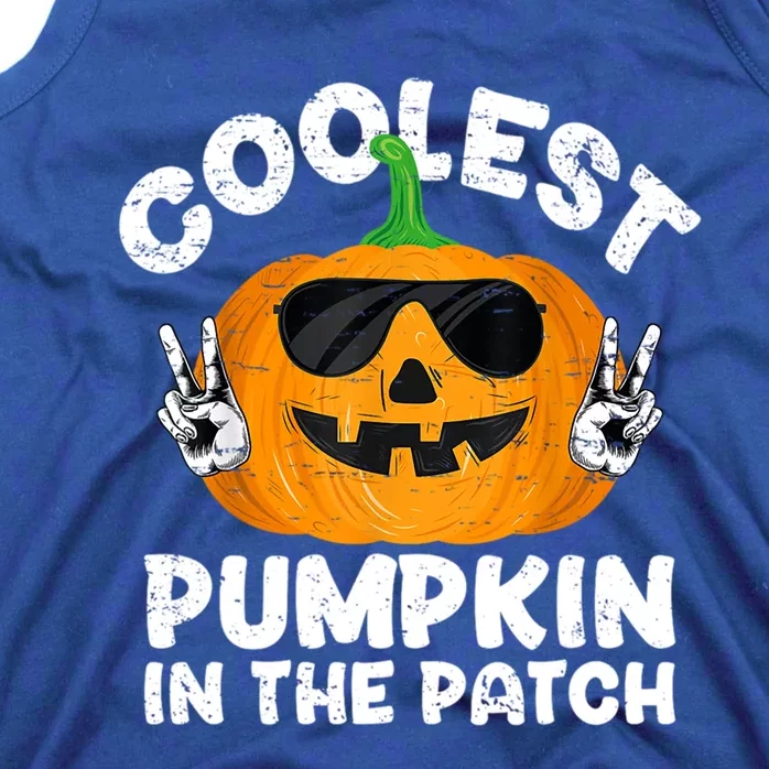 Coolest Pumpkin In The Patch Funny S Halloween Gift Tank Top