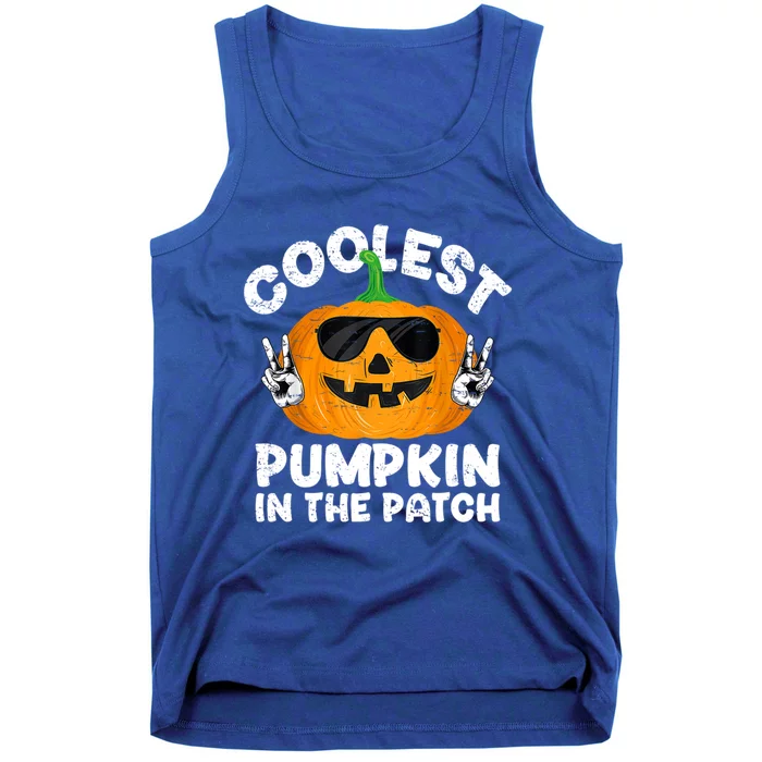 Coolest Pumpkin In The Patch Funny S Halloween Gift Tank Top