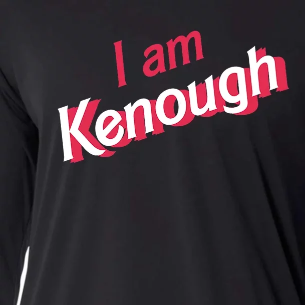 Cute Pinky I Am Kenough Funny I Am Kenough Cooling Performance Long Sleeve Crew