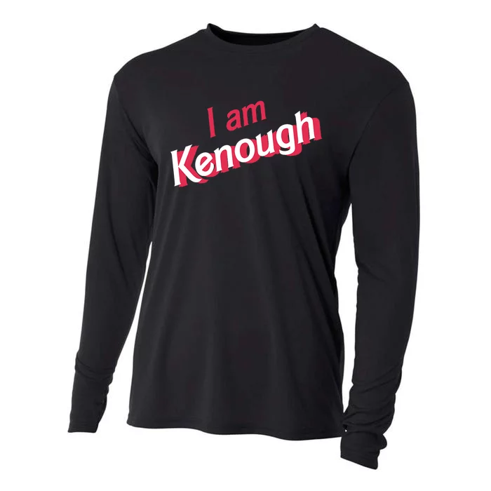 Cute Pinky I Am Kenough Funny I Am Kenough Cooling Performance Long Sleeve Crew