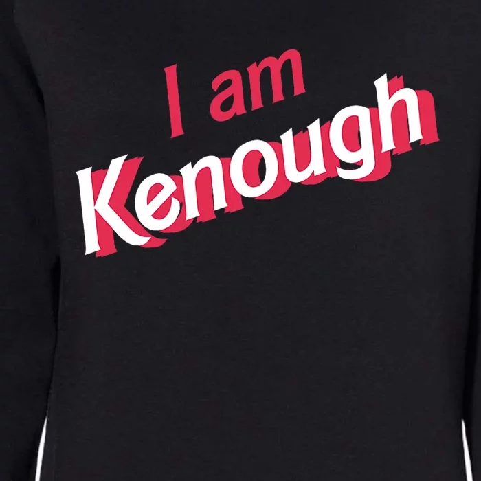 Cute Pinky I Am Kenough Funny I Am Kenough Womens California Wash Sweatshirt