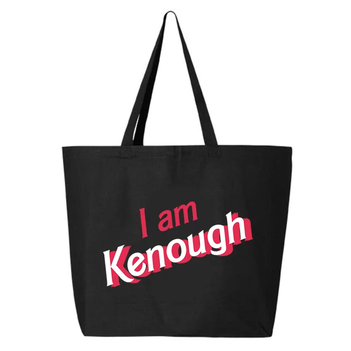 Cute Pinky I Am Kenough Funny I Am Kenough 25L Jumbo Tote