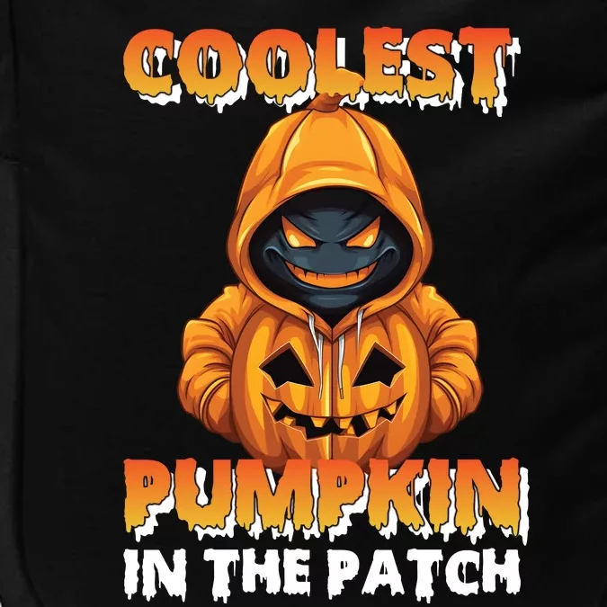 Coolest Pumpkin In The Patch Halloween Kids Design Impact Tech Backpack