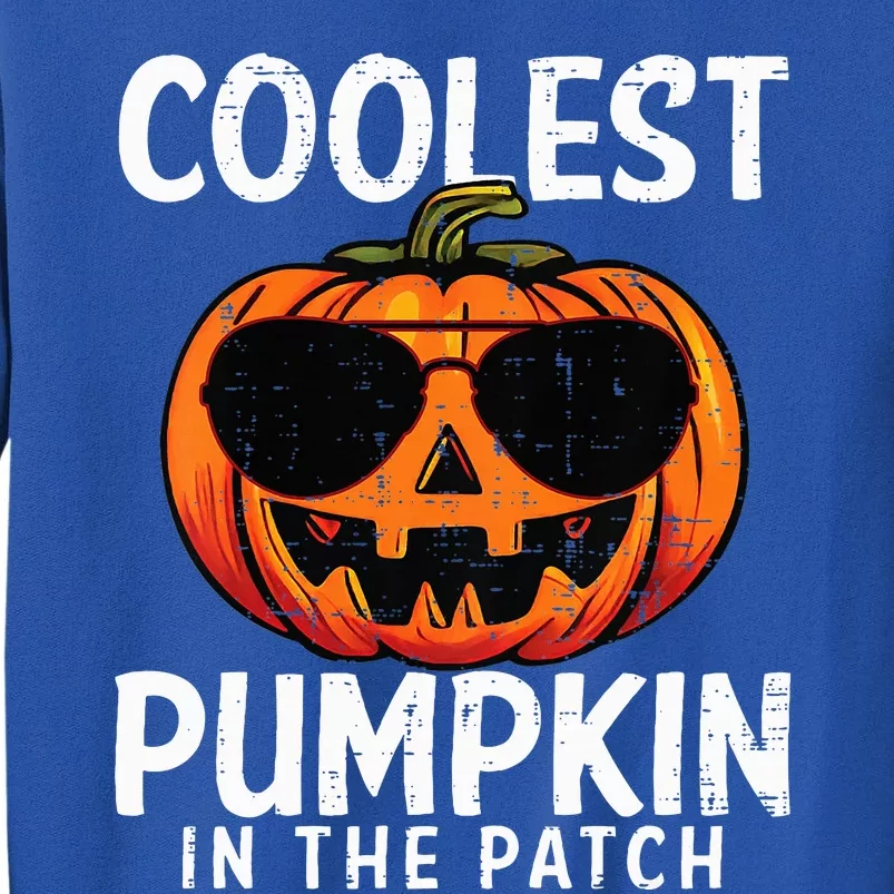 Coolest Pumpkin In The Patch Halloween Tall Sweatshirt