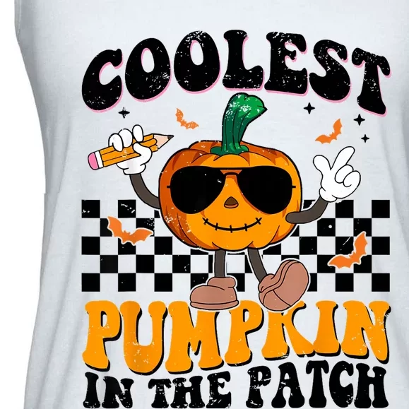 Coolest Pumpkin In The Patch Ladies Essential Flowy Tank