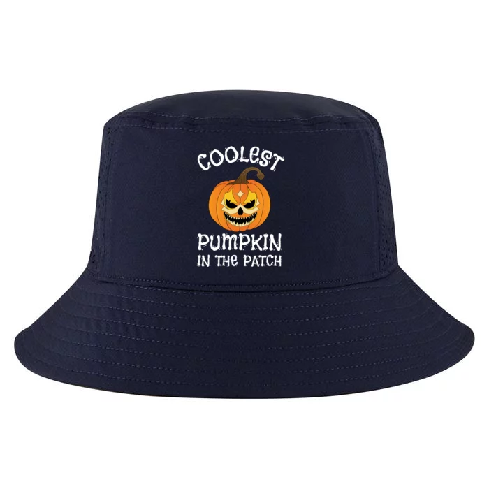 Coolest Pumpkin In The Patch Halloween Fall Design Funny Gift Cool Comfort Performance Bucket Hat