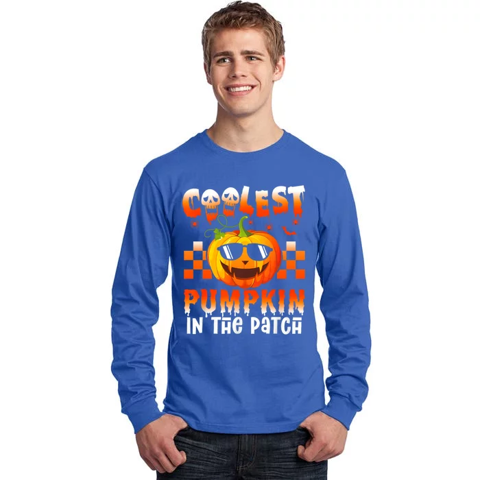 Coolest Pumpkin In The Patch Halloween Gift Tall Long Sleeve T-Shirt