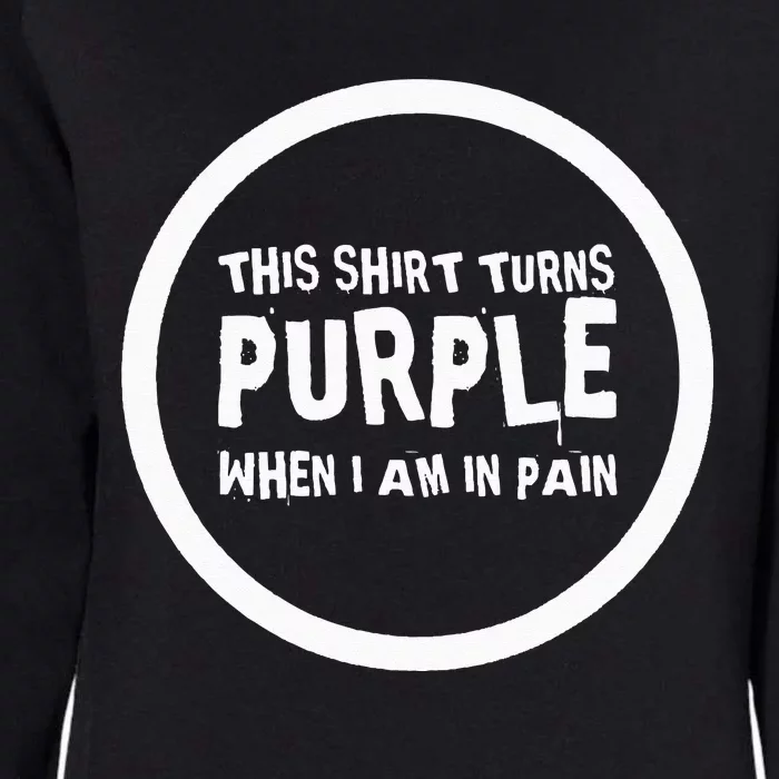 Chronic Pain Illness Awareness Support Purple Pain Fatigue Womens California Wash Sweatshirt