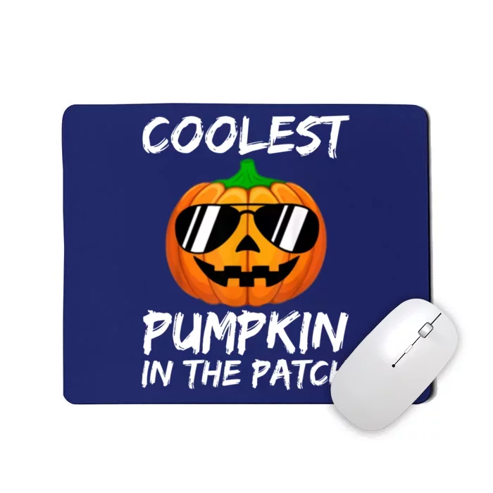 Coolest Pumpkin In The Patch Halloween Pumpkin Mousepad