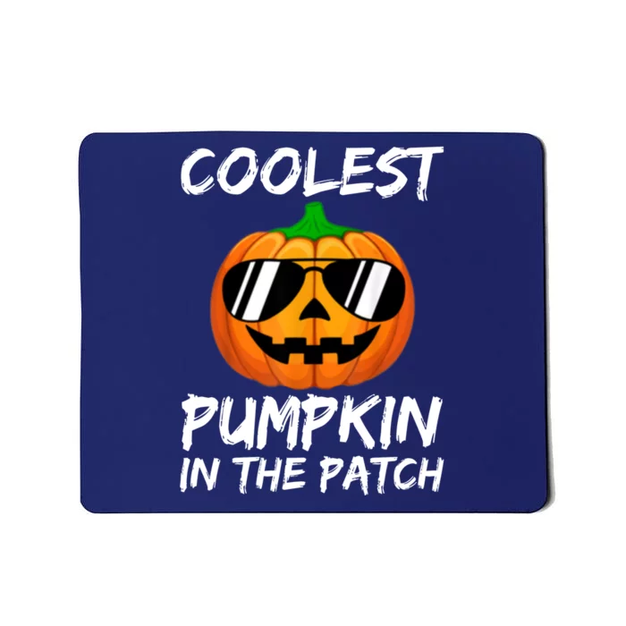 Coolest Pumpkin In The Patch Halloween Pumpkin Mousepad