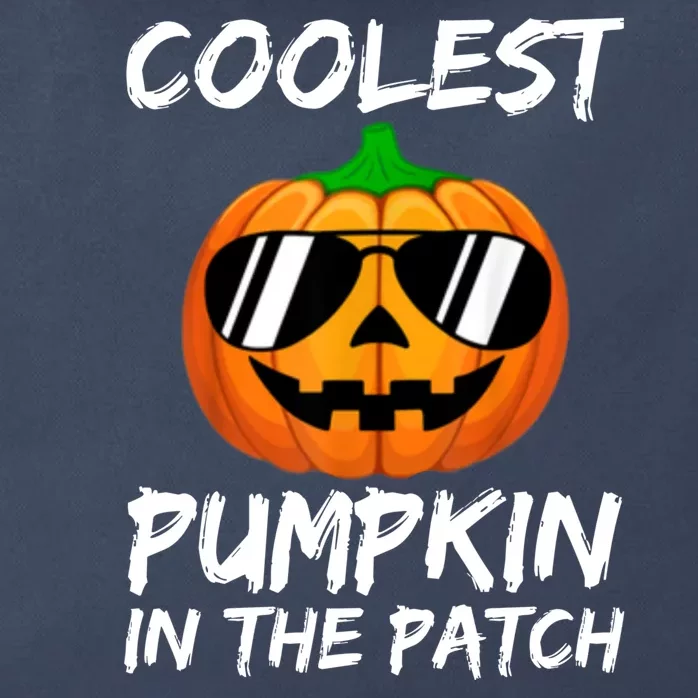 Coolest Pumpkin In The Patch Halloween Pumpkin Zip Tote Bag