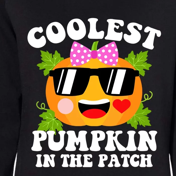 Coolest Pumpkin In The Patch Gift Funny Halloween Costume Gift Womens California Wash Sweatshirt