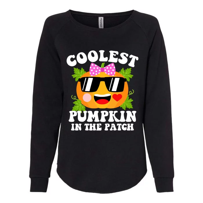 Coolest Pumpkin In The Patch Gift Funny Halloween Costume Gift Womens California Wash Sweatshirt