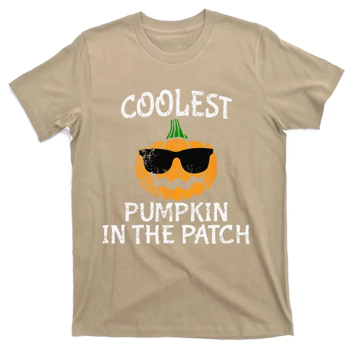 Coolest Pumpkin In The Patch Funny Halloween T-Shirt