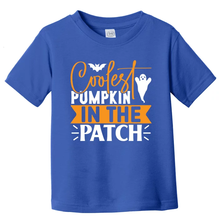 Coolest Pumpkin In The Patch Gift Toddler T-Shirt