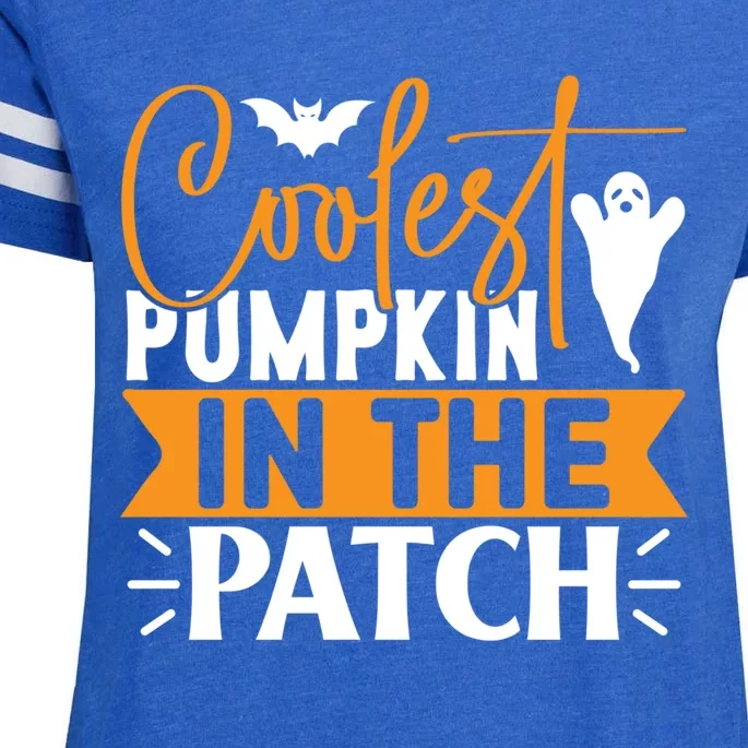 Coolest Pumpkin In The Patch Gift Enza Ladies Jersey Football T-Shirt