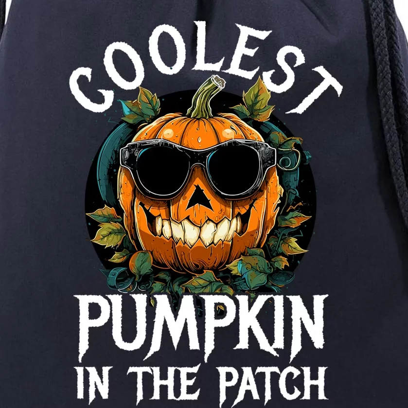 Coolest Pumpkin In The Patch Gift Drawstring Bag