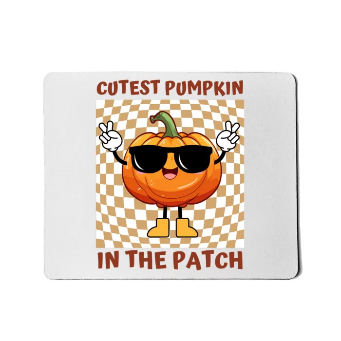 Cutest Pumpkin In The Patch Halloween Costume Mousepad