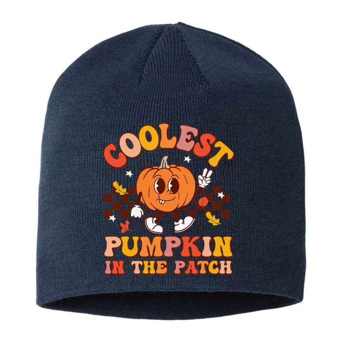 Coolest Pumpkin In The Patch Halloween 8 1/2in Sustainable Knit Beanie