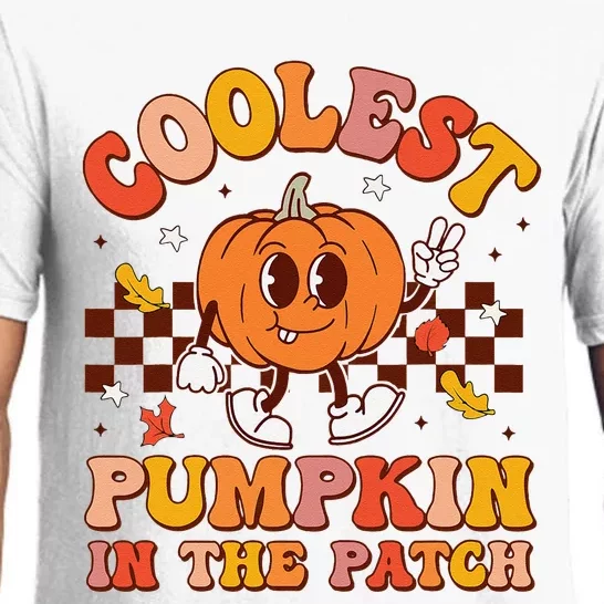 Coolest Pumpkin In The Patch Halloween Pajama Set