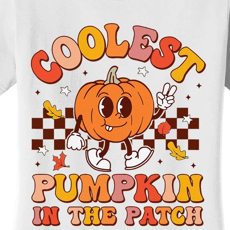 Coolest Pumpkin In The Patch Halloween Women's T-Shirt