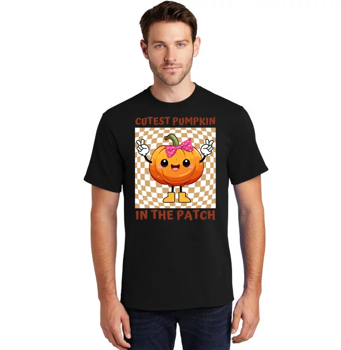 Cutest Pumpkin In The Patch Halloween Costume Gift Tall T-Shirt