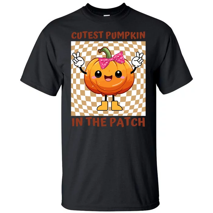 Cutest Pumpkin In The Patch Halloween Costume Gift Tall T-Shirt