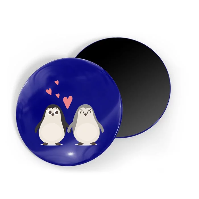 Cute Penguins In Love Cute Couple Valentines Day Gift Cool Gift Magnet