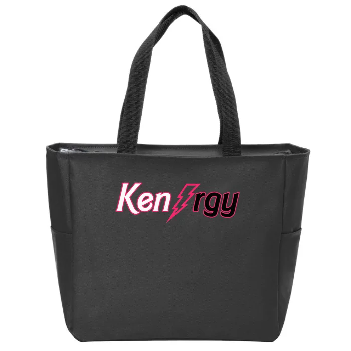 Cute Pinky I Am Keough Zip Tote Bag