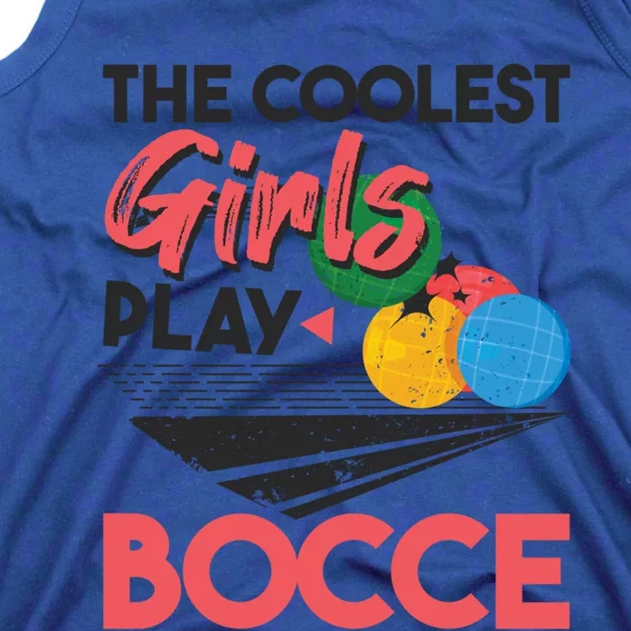 Cool Play Italian Bocce Bocce Ball Player Gift Tank Top