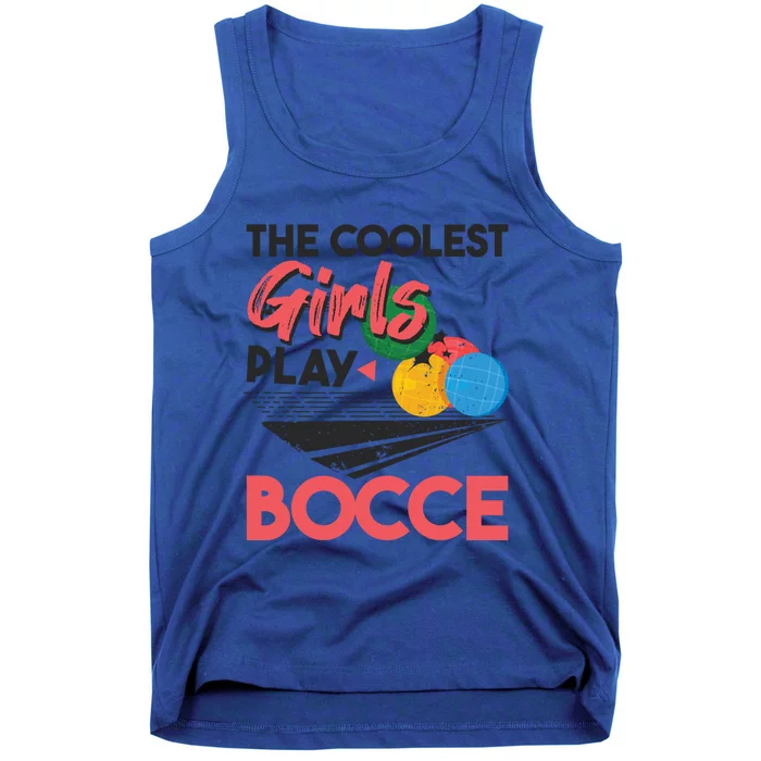 Cool Play Italian Bocce Bocce Ball Player Gift Tank Top