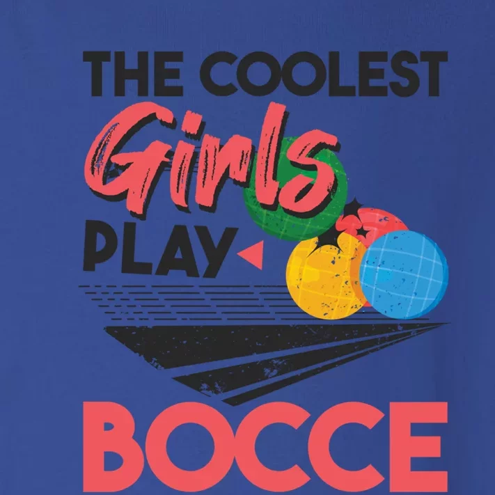 Cool Play Italian Bocce Bocce Ball Player Gift Toddler Long Sleeve Shirt