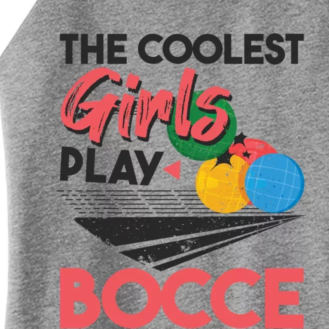 Cool Play Italian Bocce Bocce Ball Player Gift Women’s Perfect Tri Rocker Tank